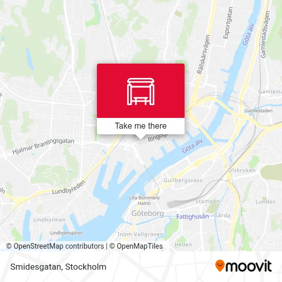 Smidesgatan map