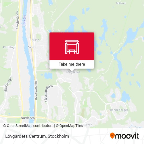 Lövgärdets Centrum map