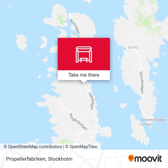 Propellerfabriken map