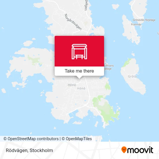 Rödvägen map