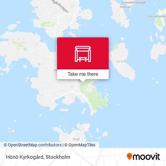 Hönö Kyrkogård map