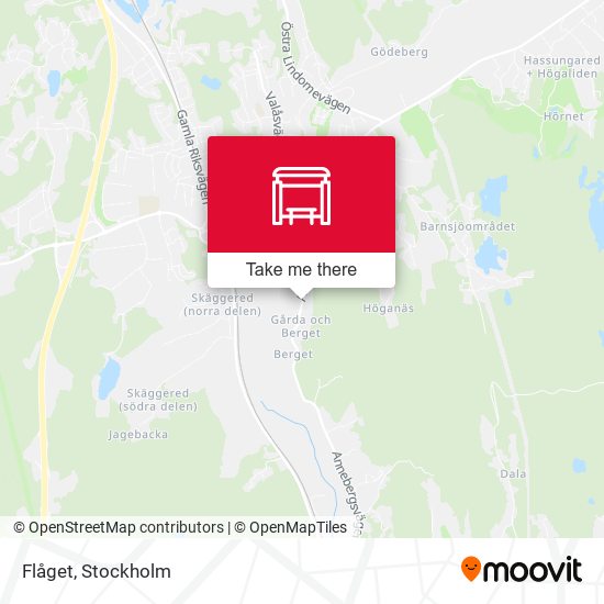 Flåget map