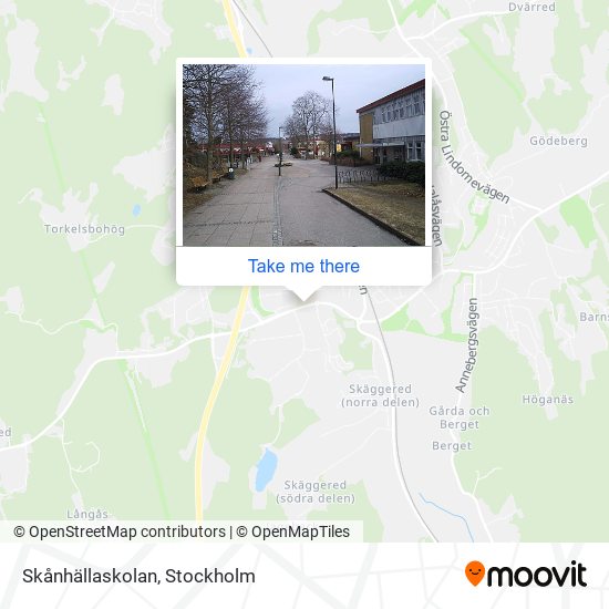 Skånhällaskolan map