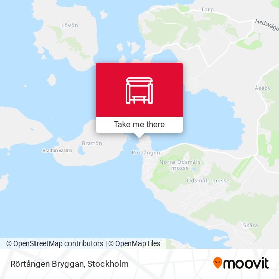 Rörtången Bryggan map