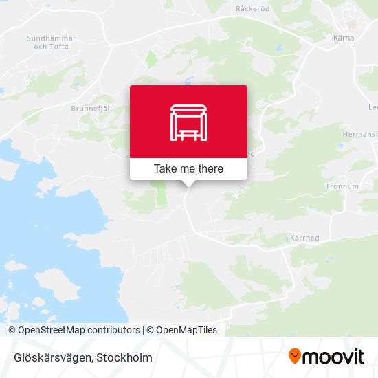 Glöskärsvägen map