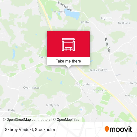 Skårby Viadukt map