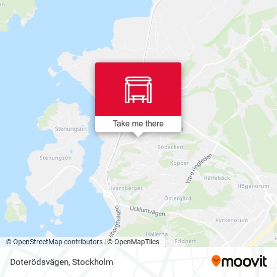 Doterödsvägen map