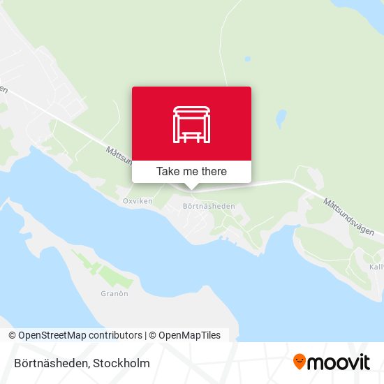 Börtnäsheden map