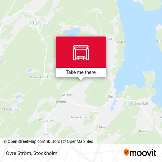 Övre Ström map