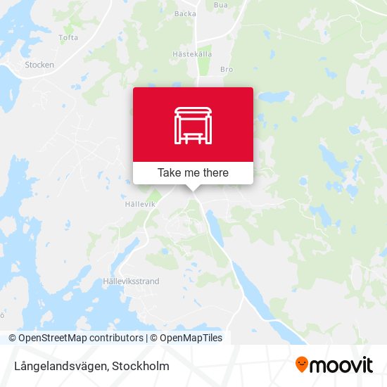 Långelandsvägen map