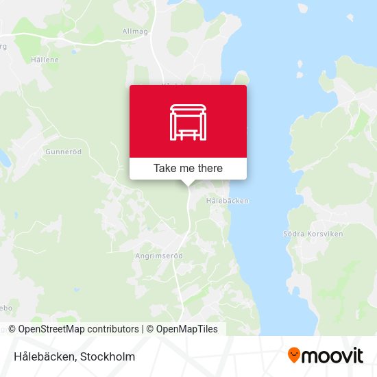 Hålebäcken map