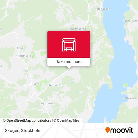 Skogen map