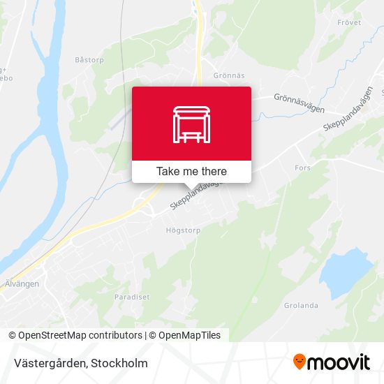 Västergården map