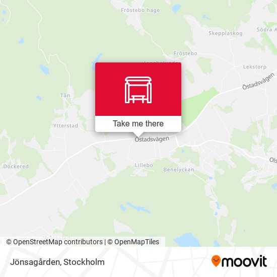 Jönsagården map