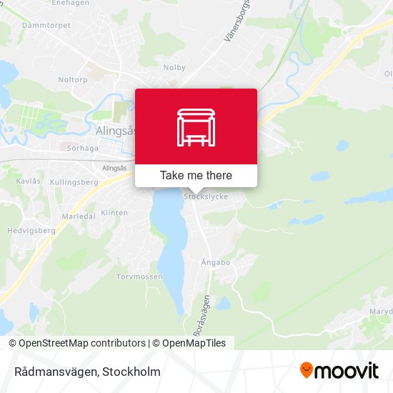 Rådmansvägen map