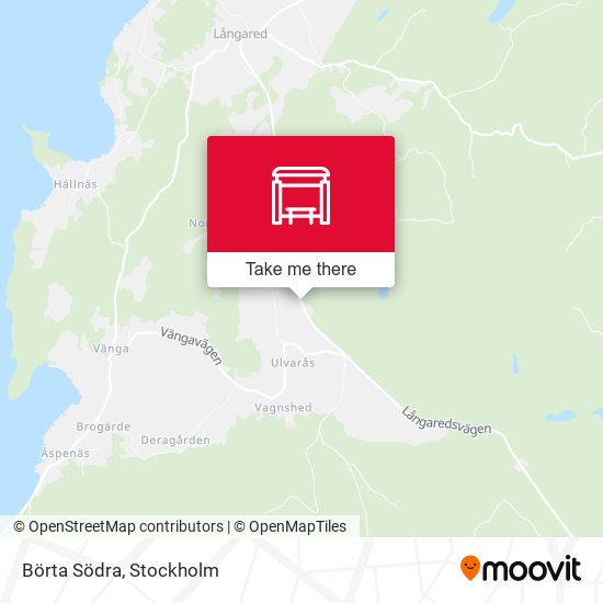 Börta Södra map