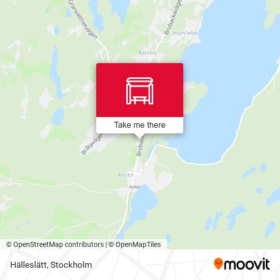 Hälleslätt map