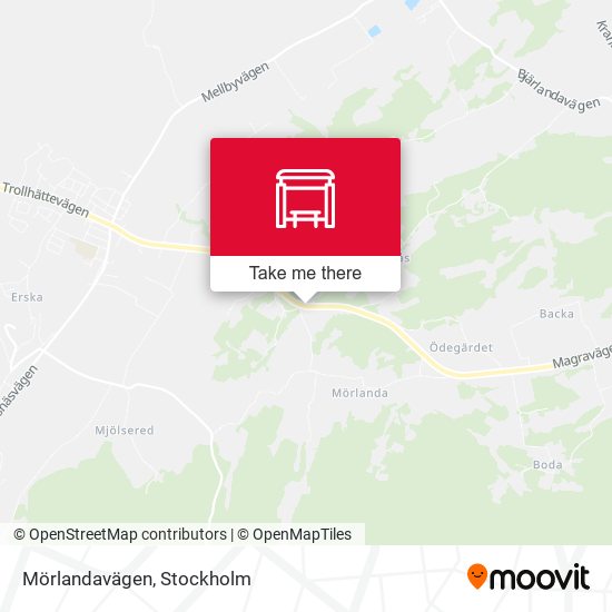 Mörlandavägen map