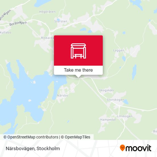 Närsbovägen map