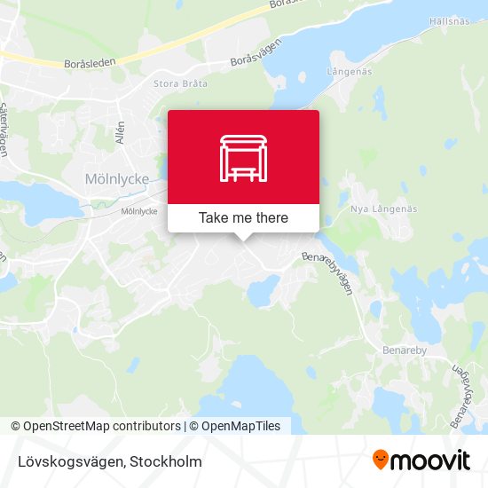 Lövskogsvägen map