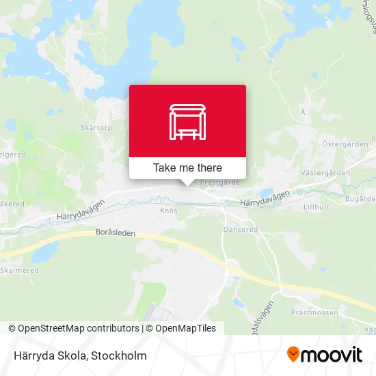 Härryda Skola map