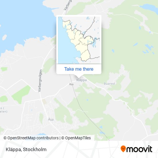 Kläppa map