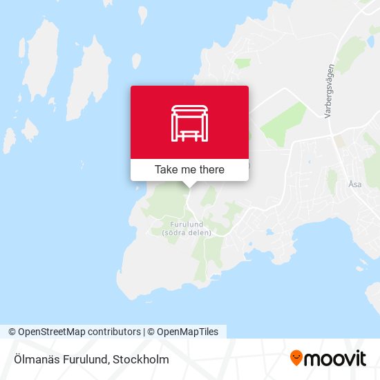 Ölmanäs Furulund map