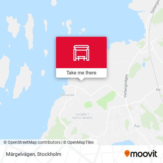 Märgelvägen map