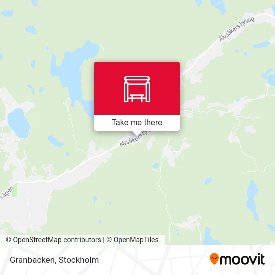 Granbacken map
