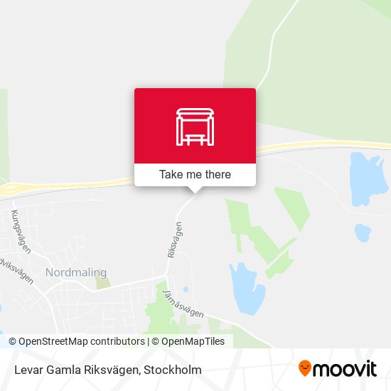 Levar Gamla Riksvägen map