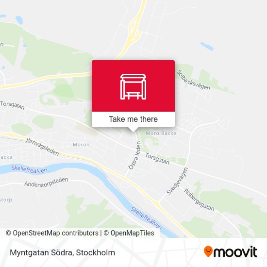Myntgatan Södra map