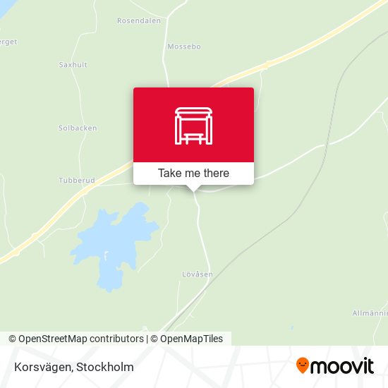 Korsvägen map