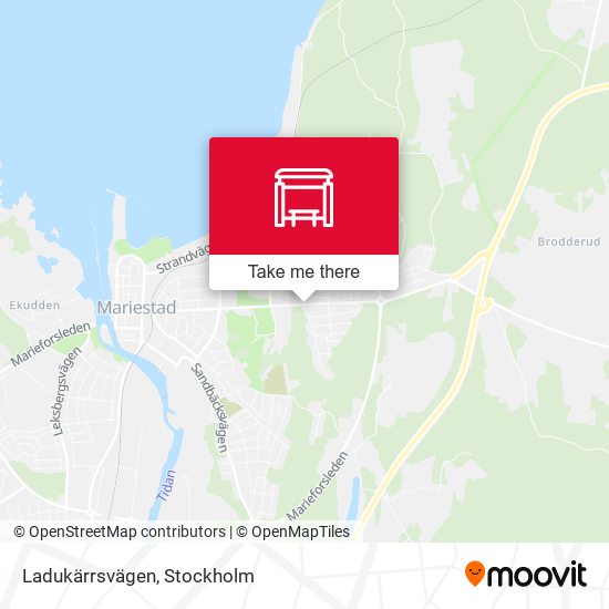 Ladukärrsvägen map