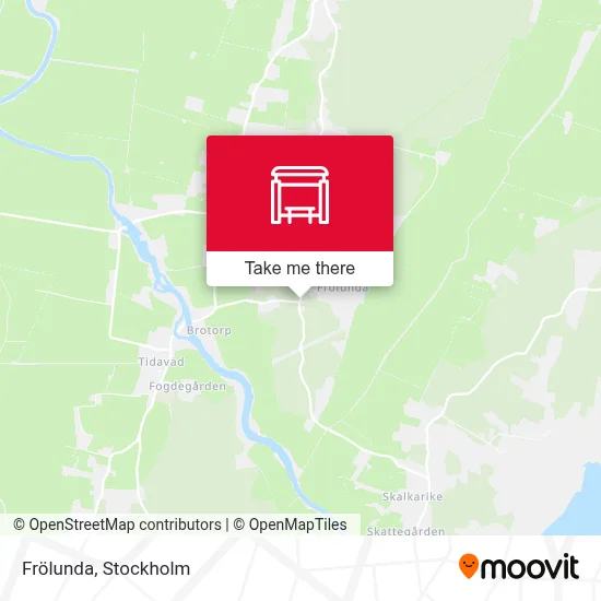 Frölunda map