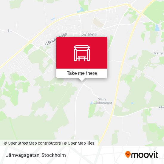 Järnvägsgatan map