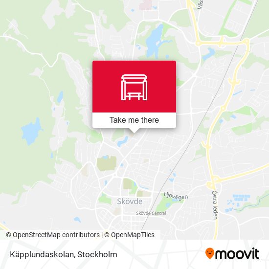 Käpplundaskolan map