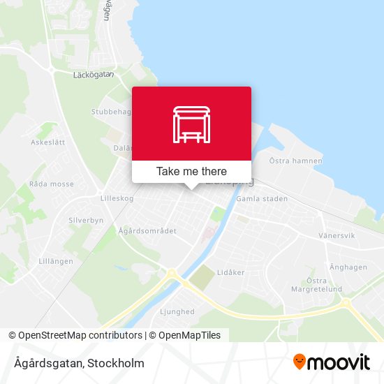 Ågårdsgatan map