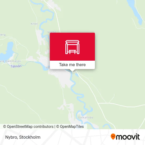 Nybro map