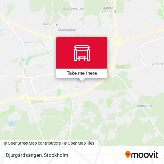 Djurgårdsängen map