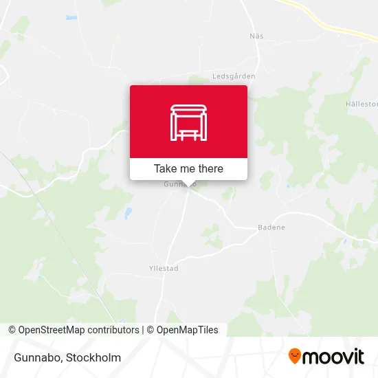 Gunnabo map