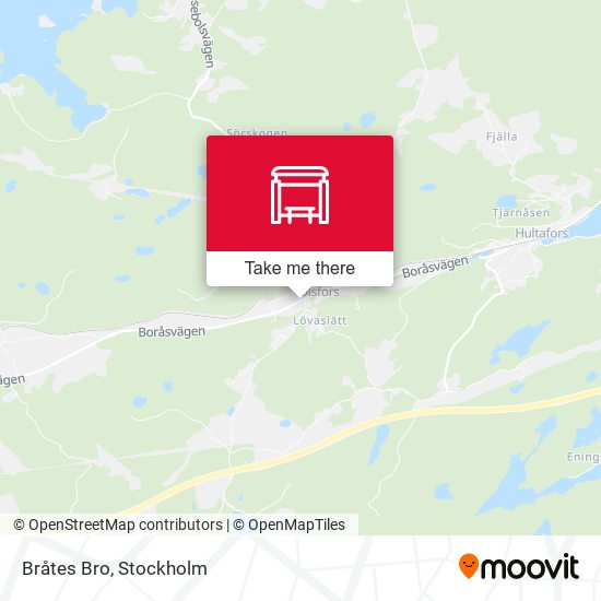 Bråtes Bro map