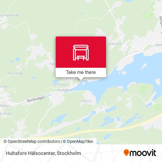 Hultafors Hälsocenter map