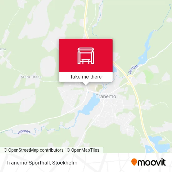 Tranemo Sporthall map