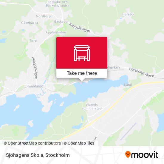 Sjöhagens Skola map