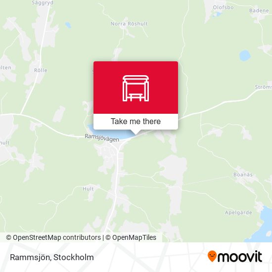 Rammsjön map