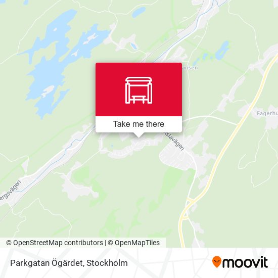 Parkgatan Ögärdet map