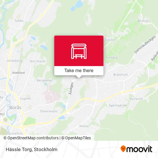 Hässle Torg map