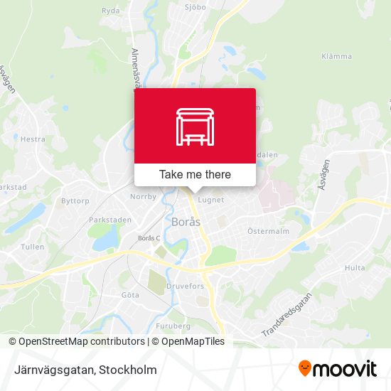 Järnvägsgatan map