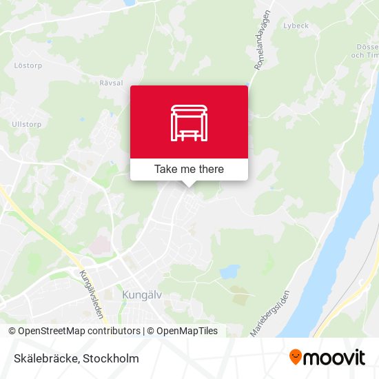 Skälebräcke map