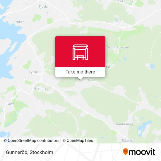 Gunneröd map